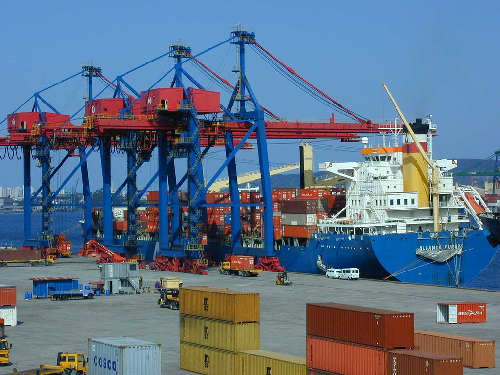 Port of Santos, Brazil